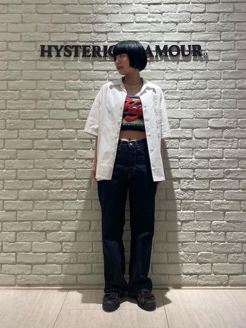 HYSTERIC GLAMOUR（ヒステリックグラマー） ジーンズ リジッドバギー