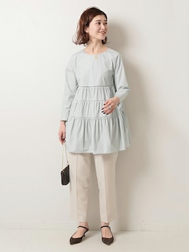 RIKAさん（レディース・160cm）の冬コーディネート