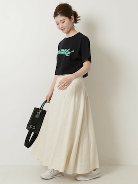 RIKAさん（レディース・160cm）の春コーディネート