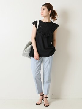 RIKAさん（レディース・160cm）の春コーディネート