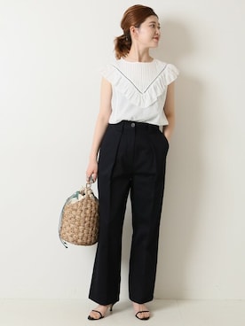 RIKAさん（レディース・160cm）の春コーディネート