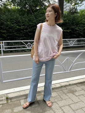 RIKAさん(レディース・160cm)の夏コーディネート