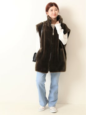 RIKAさん（レディース・160cm）の夏コーディネート