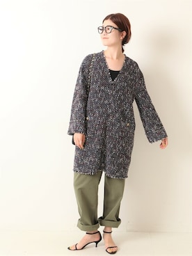 RIKAさん(レディース・160cm)の夏コーディネート