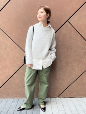 RIKAさん（レディース・160cm）の秋コーディネート