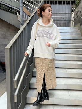 RIKAさん（レディース・160cm）の秋コーディネート