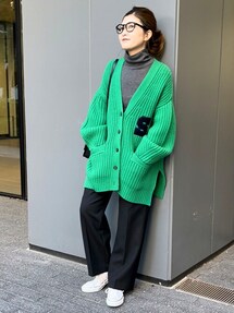 売り切り価格❗️スピックアンドスパン♡レターマンビッグカーディガン♡新品未開封品 Spick & Span(スピックアンドスパン)の「レターマンビッグ