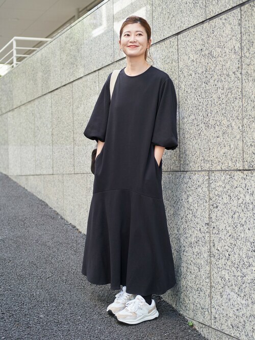 Spick＆spanボイルピンタックワンピース
