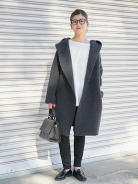 RIKAさん（レディース・160cm）の秋コーディネート