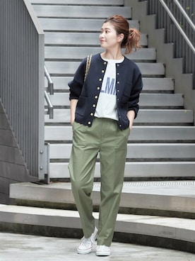 RIKAさん（レディース・160cm）の冬コーディネート