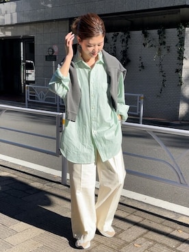 RIKAさん（レディース・160cm）の冬コーディネート