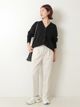 「Kabinett（カビネ）のアイテム」を使った、RIKAさん（レディース・160cm）の冬コーディネート