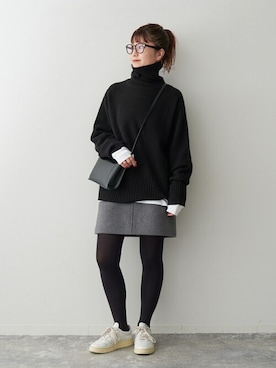 RIKAさん（レディース・160cm）の秋コーディネート