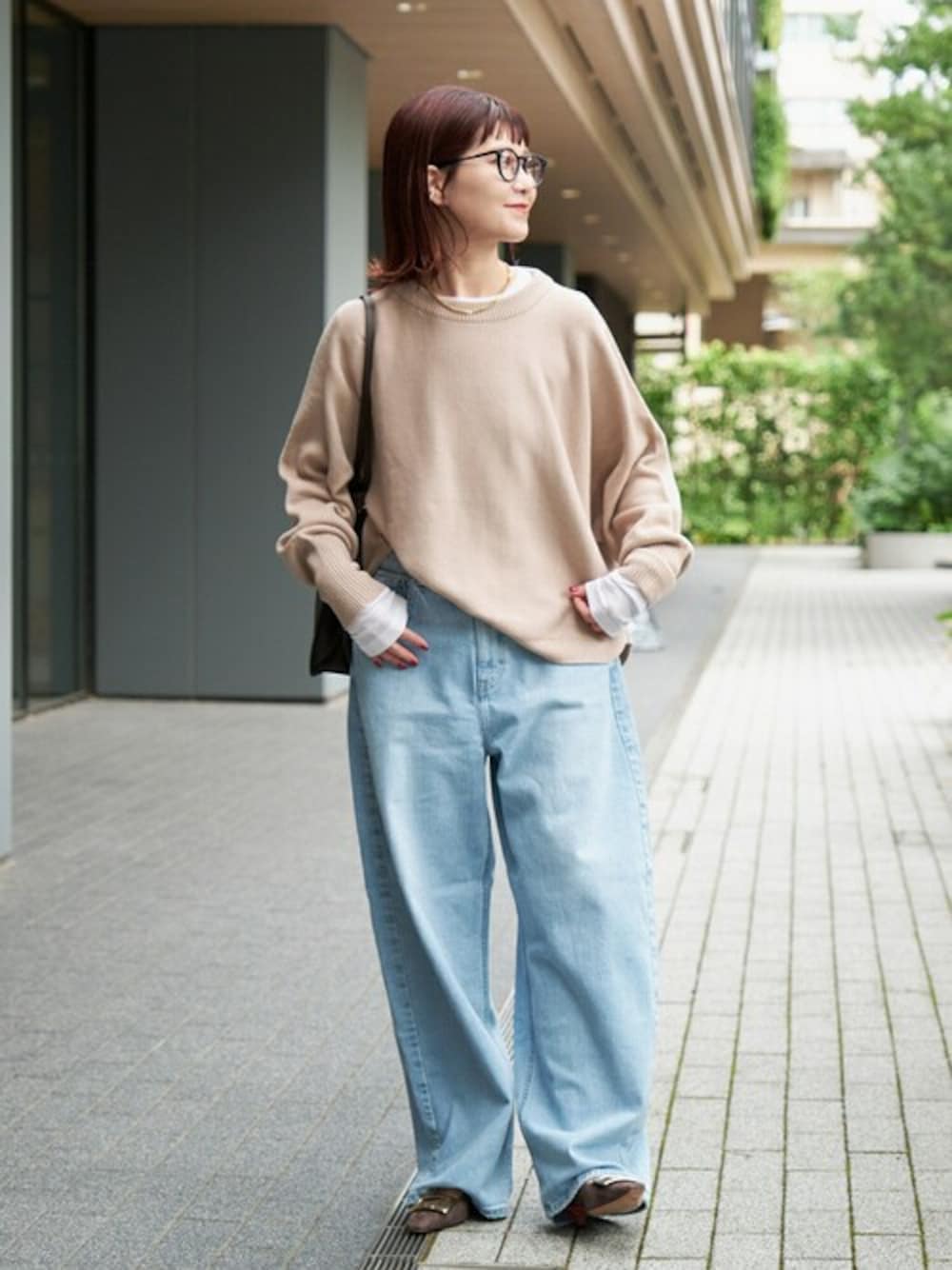 RIKA(Spick & Span 本社)｜Spick & Spanのニット/セーターを使った  