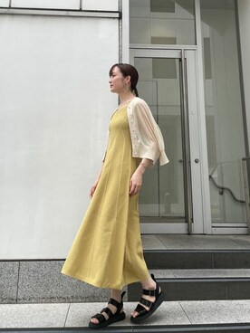 藤井さん（レディース・166cm）の夏コーディネート