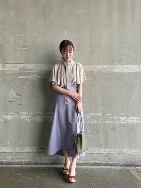 藤井さん（レディース・166cm）の夏コーディネート