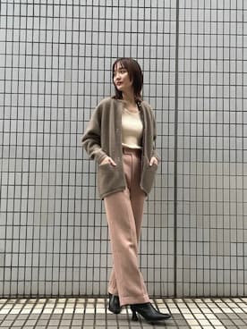 藤井さん（レディース・166cm）の秋コーディネート