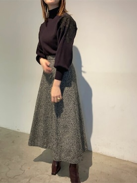 藤井さん（レディース・166cm）の秋コーディネート