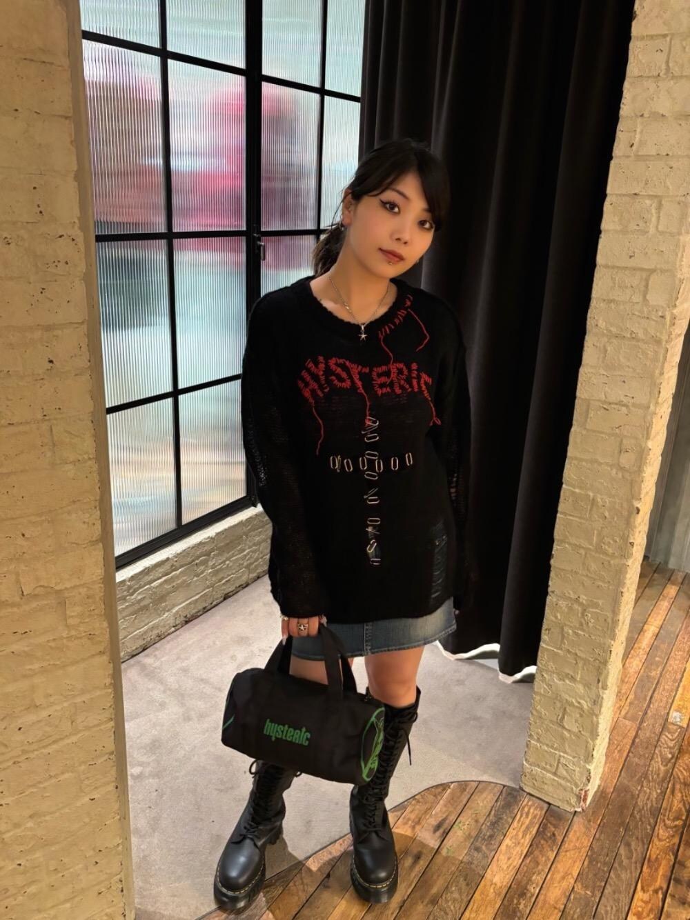 HYSTERIC GLAMOUR（ヒステリックグラマー）の「HYS LOGO刺繍