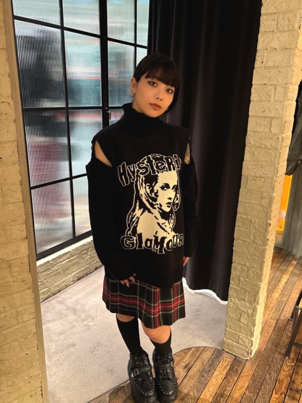 90sヴィンテージヒステリックグラマー巻きスカートタータンチェック革ベルト 正規取扱店 666 ORIGINAL KILT SKIRT キルトスカート タータン
