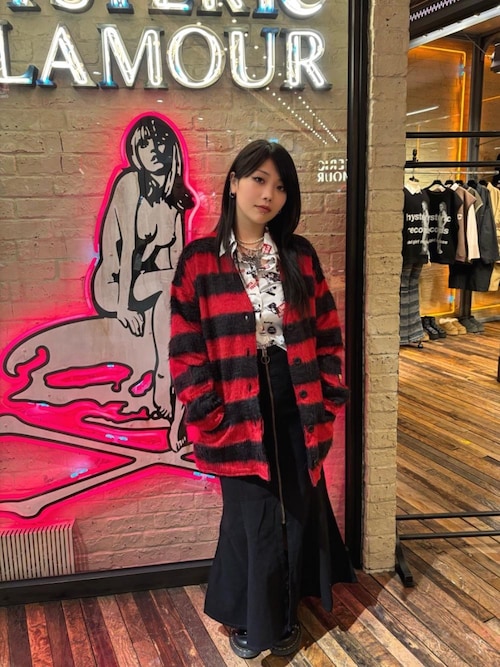 HYSTERIC WOMAN パールスタッズネックレス（ネックレス）｜HYSTERIC