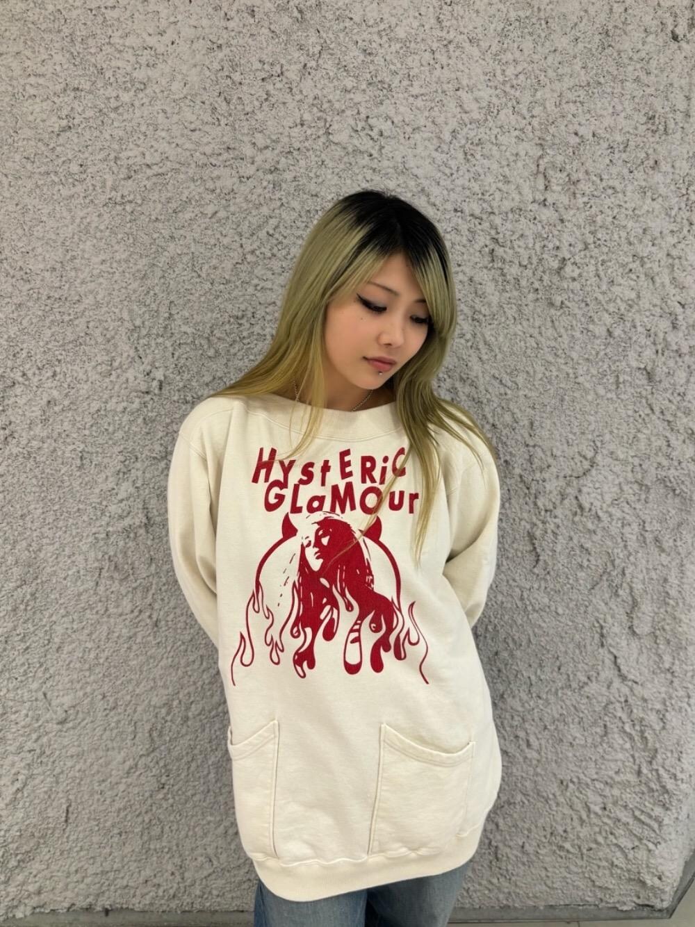 HYSTERIC GLAMOUR（ヒステリックグラマー）の「FIRE WOMAN ボート