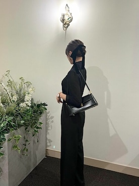 「アイテム（パンツドレス）」を使った、DRESS PLUSさん（レディース・160cm）の冬コーディネート