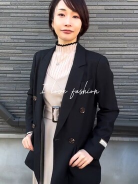 DRESS PLUSさん（レディース・160cm）の冬コーディネート