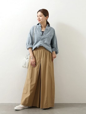 ondaさん（レディース・158cm）の冬コーディネート