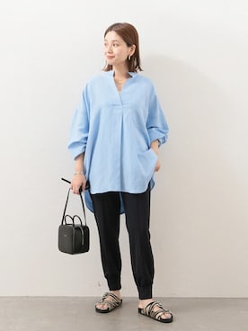 ondaさん（レディース・158cm）の冬コーディネート