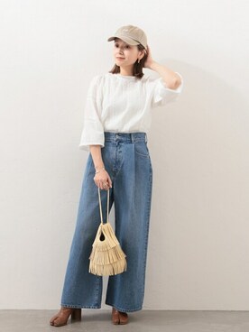 ondaさん（レディース・158cm）の冬コーディネート