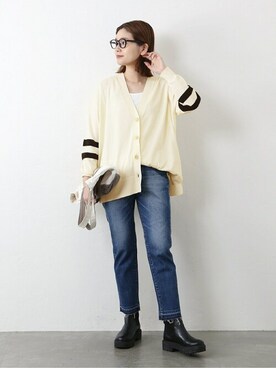 ondaさん（レディース・158cm）の冬コーディネート