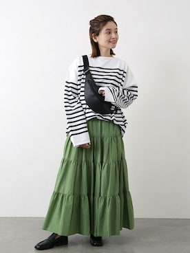 「JOURNAL STANDARD SELECT（ジャーナルスタンダードセレクト）のアイテム」を使った、ondaさん（レディース・158cm）の冬コーディネート