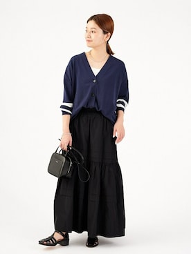 ondaさん（レディース・158cm）の冬コーディネート