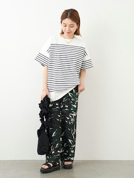 「HELOYSE（エロイーズ）のアイテム」を使った、ondaさん（レディース・158cm）の春コーディネート