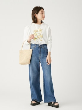 「JOURNAL STANDARD SELECT（ジャーナルスタンダードセレクト）のアイテム」を使った、ondaさん（レディース・158cm）の春コーディネート