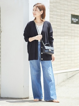 「JOURNAL STANDARD（ジャーナルスタンダード）のアイテム（タンクトップ）」を使った、ondaさん（レディース・158cm）の夏コーディネート