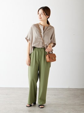 ondaさん（レディース・158cm）の夏コーディネート