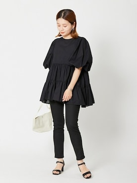 「ORCIVAL（オーシバル）のアイテム（バッグ）」を使った、ondaさん（レディース・158cm）の夏コーディネート