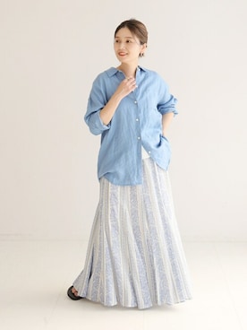 ondaさん(レディース・158cm)の夏コーディネート