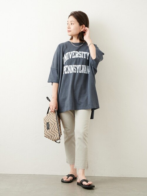 追加2》カレッジロゴビッグTシャツ（Tシャツ/カットソー