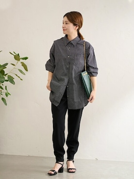 「JOURNAL STANDARD（ジャーナルスタンダード）のアイテム」を使った、ondaさん（レディース・158cm）の夏コーディネート