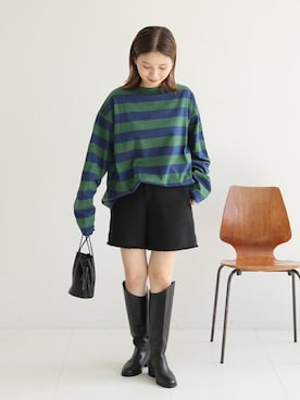 「NOMADIS（ノマディス）のアイテム」を使った、ondaさん（レディース・158cm）の夏コーディネート