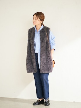 ondaさん（レディース・158cm）の秋コーディネート