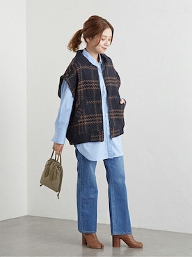 ondaさん（レディース・158cm）の秋コーディネート