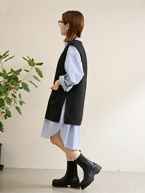 セール】【FLAMEN QUITAS/フラメンキタス】サイドゴアミドルタケブーツ