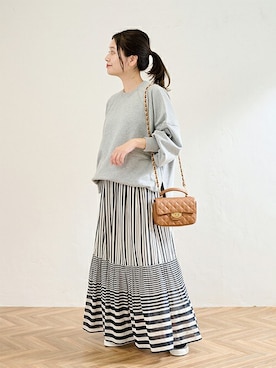 「JOURNAL STANDARD SELECT（ジャーナルスタンダードセレクト）のアイテム」を使った、ondaさん（レディース・158cm）の秋コーディネート
