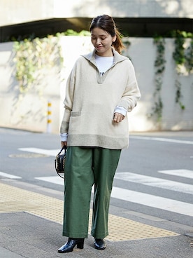 ondaさん(レディース・158cm)の冬コーディネート