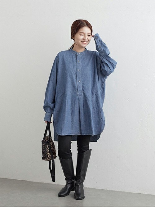 別注【ARMY TWILL/アーミーツイル】Light Denim Sleeping Shirt
