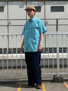 「BEAMS PLUS（ビームスプラス）のアイテム」を使った、BEAMS PLUSさん（メンズ・170cm）の春コーディネート